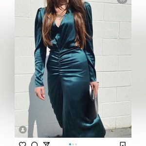 Veronica Beard Dress Emerald Green size 2 worn once